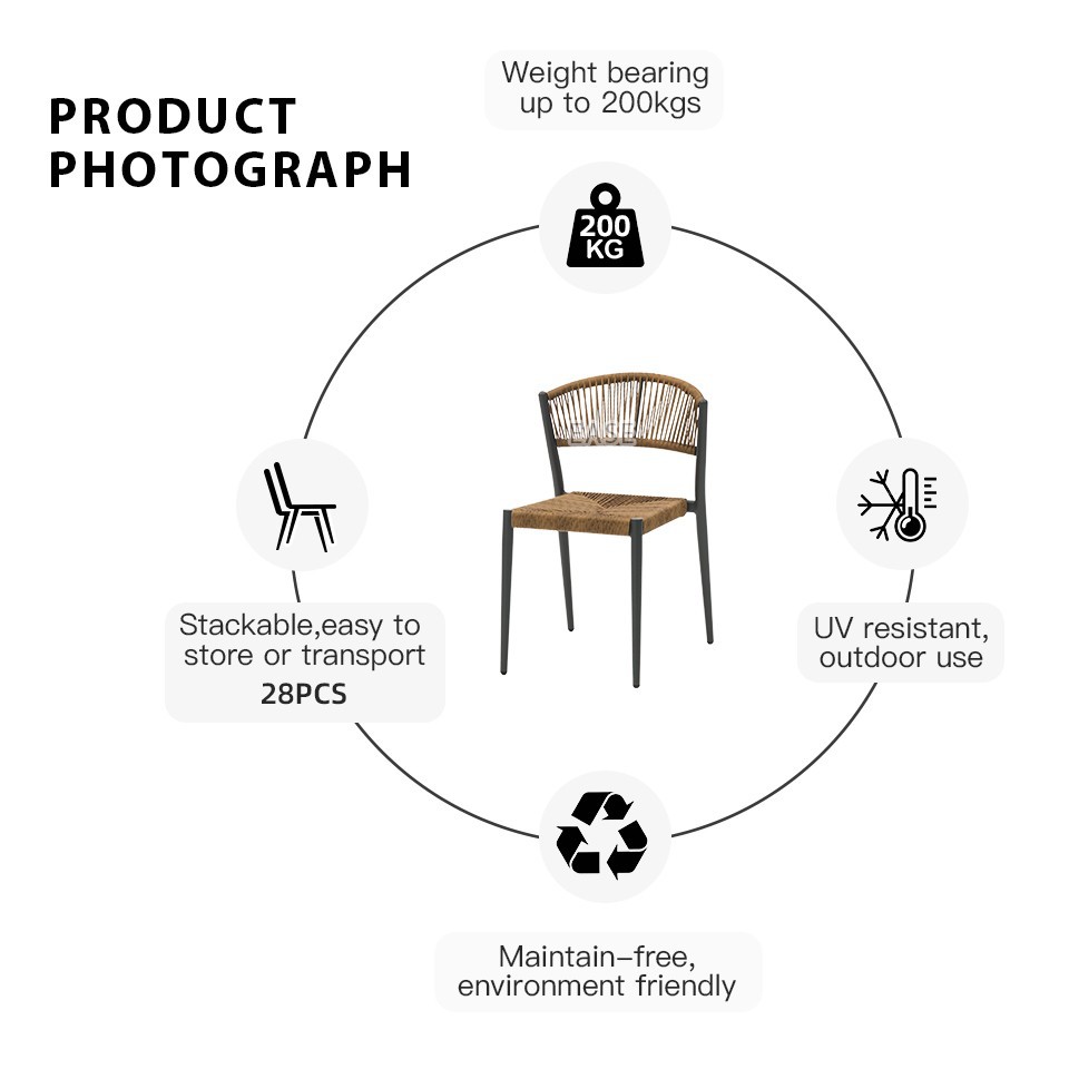 Modern Stackable Outdoor Chairs Manufacturers, Suppliers, Factory