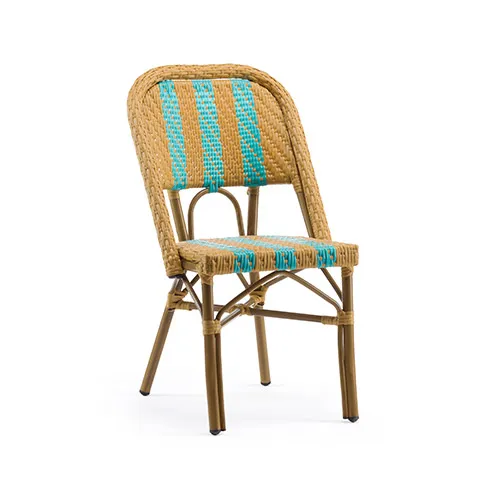 Luxury Furniture PE Rattan Chairs Outdoor Seating Good Design At The Open Sky Restaurant